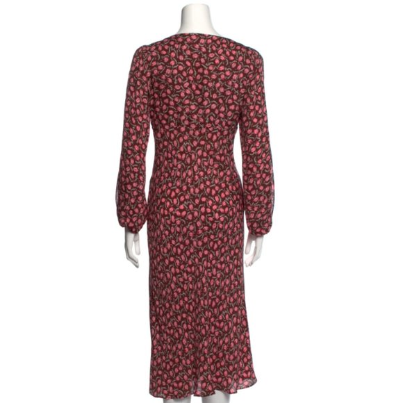 Vintage Diane von Furstenberg L'Amour Midi Dress - Picture 3 of 10
